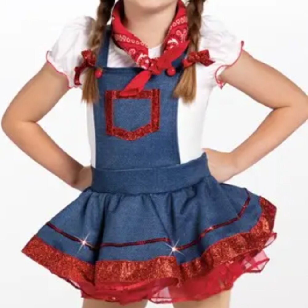 Cotton Eye Joe 13043 Weissman Dance recital tutu square dance